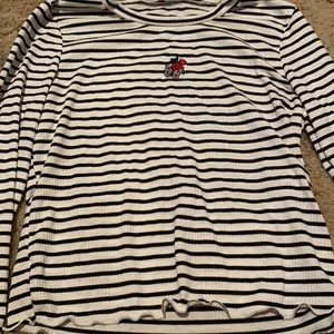 butterfly rose shirt